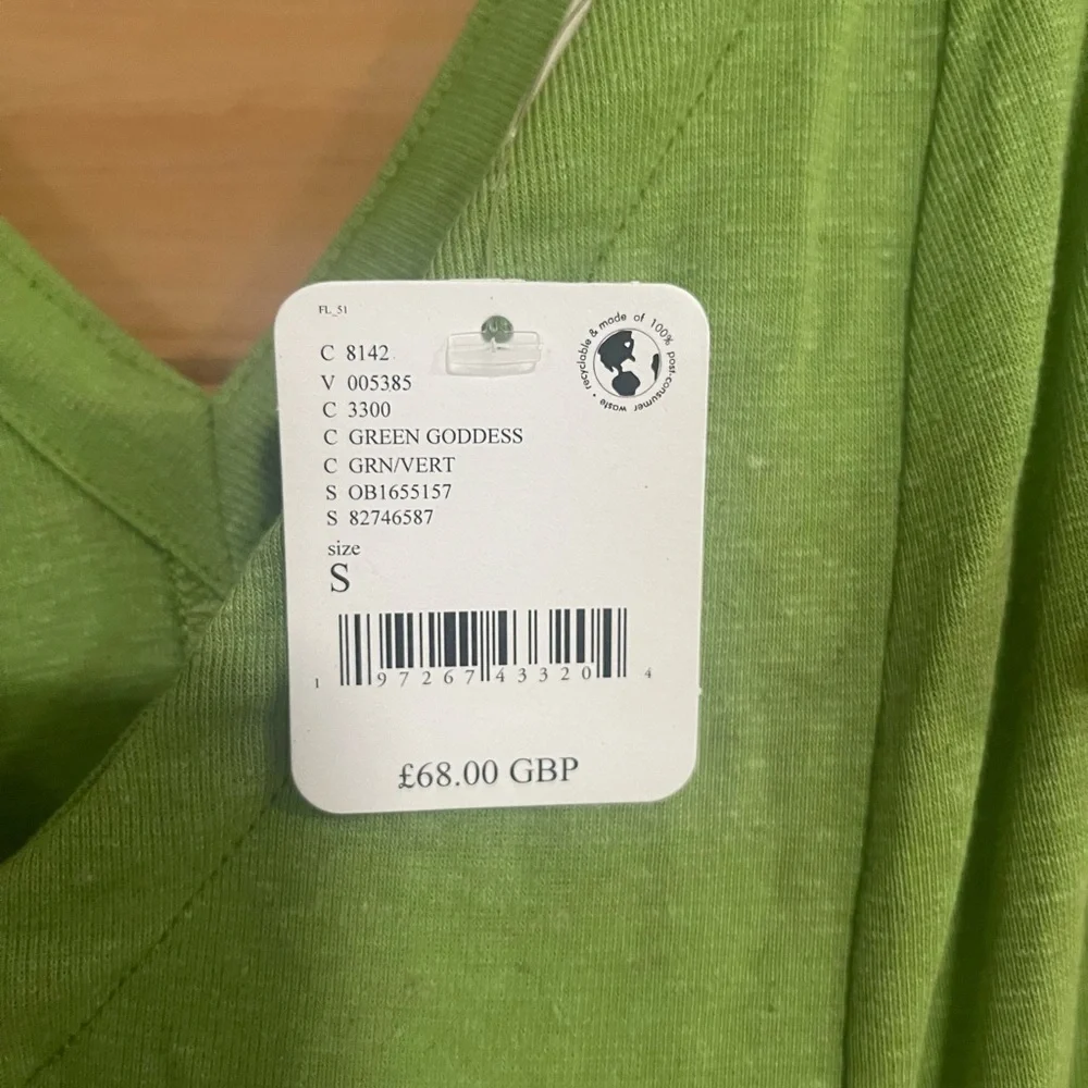Free People Lime Green Wide Leg Jumpsuit